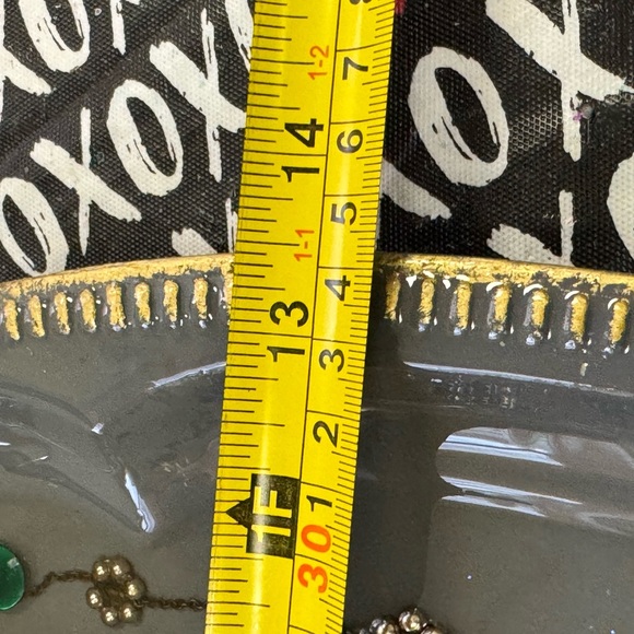 Decoupage Gray Plate with resin pour with Rabbit Design - Picture 3 of 3